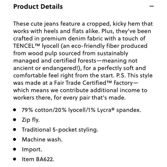 J CREW Womens 9" Demi-Boot Crop Jeans NEW Distressed Stretch BA622 Sz 27 - Picture 3 of 13